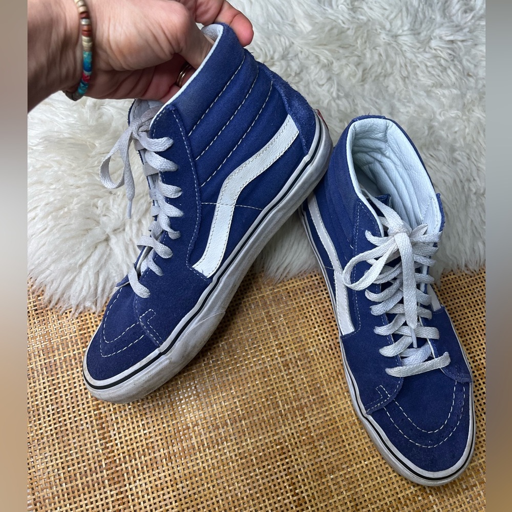 Blue Hightop Vans